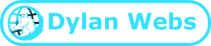 Dylan Webs logo with test