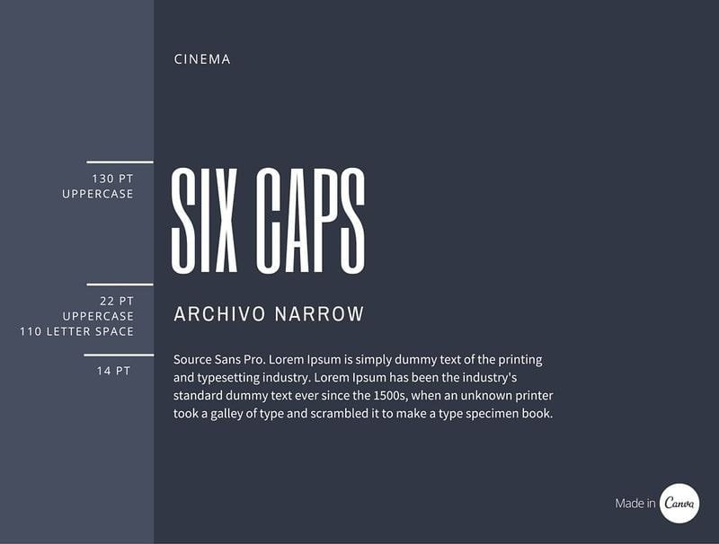 Guide to typography example 3